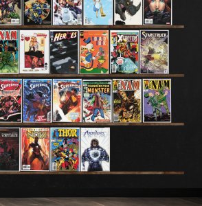 Huge Lot 150+ Comics with Superman, Spider-Man Collectible Series & More!