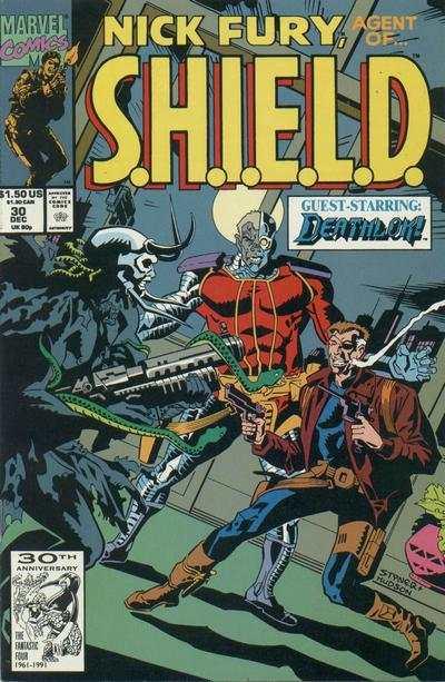 Nick Fury: Agent of SHIELD (1989 series) #30, NM- (Stock photo)