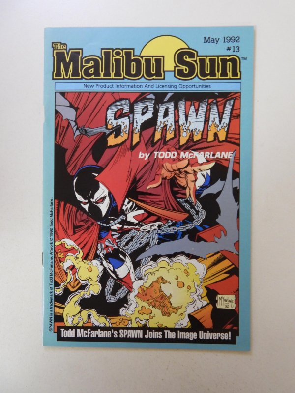 The Malibu Sun #13 (1992) 1st appearance of Spawn VF- condition