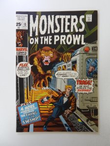 Monsters on the Prowl #13 (1971) VF- condition