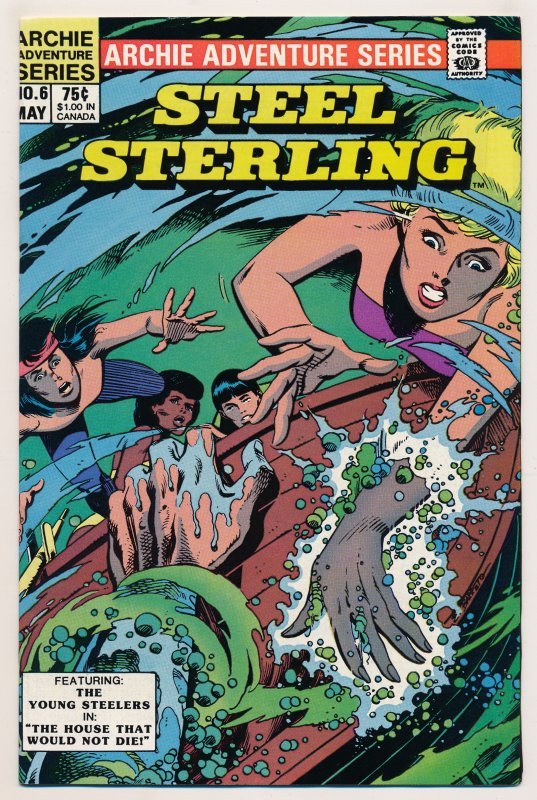 Shield Steel Sterling (1983) #1-7 FN/VF Complete Series