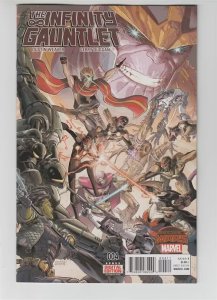 INFINITY GAUNTLET (2015 MARVEL) #4 CVR A DUSTIN WEAVER