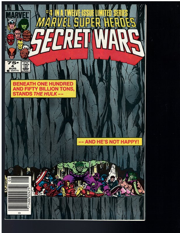 Secret Wars  #4 (Marvel, 1984)