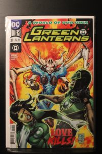 Green Lanterns #39 Shane Davis & Michelle Delecki Cover (2018)