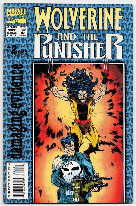 Wolverine and the Punisher: Damaging Evidence #2 (1993) Punisher