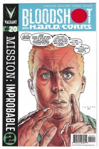 Bloodshot and H.A.R.D.CORPS #20 Cover A - Lewis LaRosa (2014)