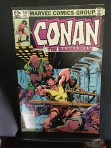 Conan the Barbarian #140 (1982) high-grade 1st Captain Devalte! NM- Wow