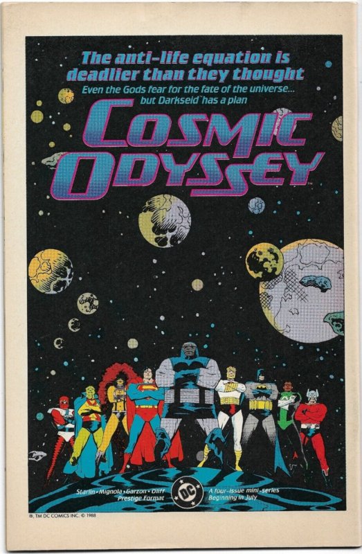 SWAMP THING ANNUAL#2 FN/VF 1988 'BATMAN' DC COMICS 