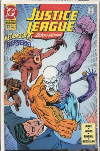 Justice League International #53 (1993) Metamorpho