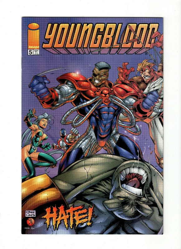 YOUNGBLOOD #4 & #5 (1993 & 1996, Image Comics)  