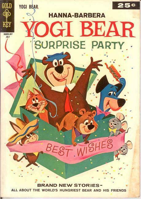 YOGI BEAR (1959-1970 DELL/GK) 13 VG-F  July 1963 COMICS BOOK