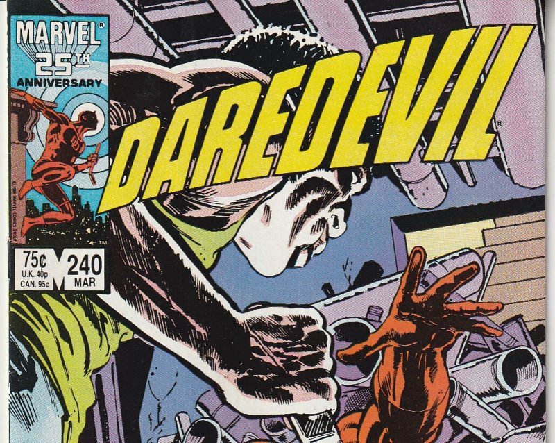 Daredevil(vol. 1)# 240 The Serial Killer called Rotgut