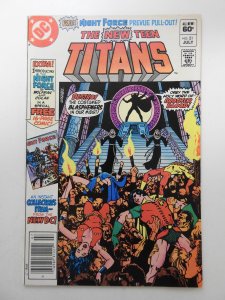 The New Teen Titans #21 (1982) 1st Brother Blood! Sharp VF+ Condition!