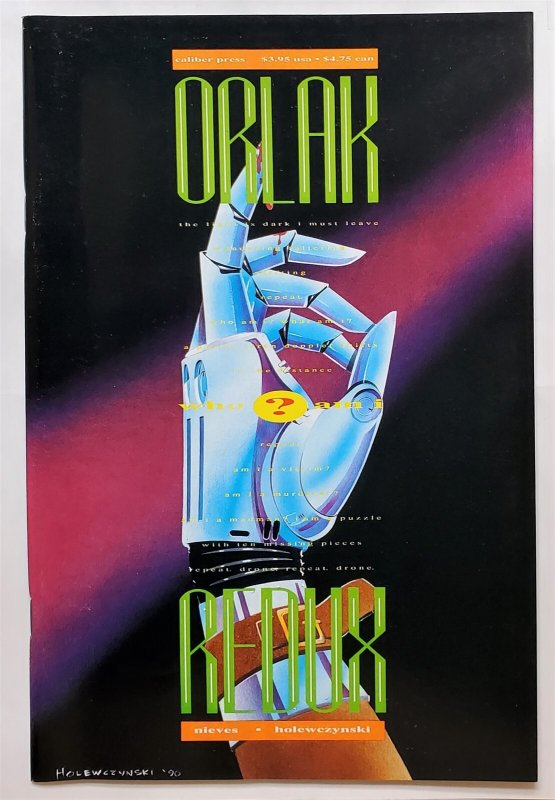 Orlak Redux #1 (July 1991, Caliber) 7.0 FN/VF