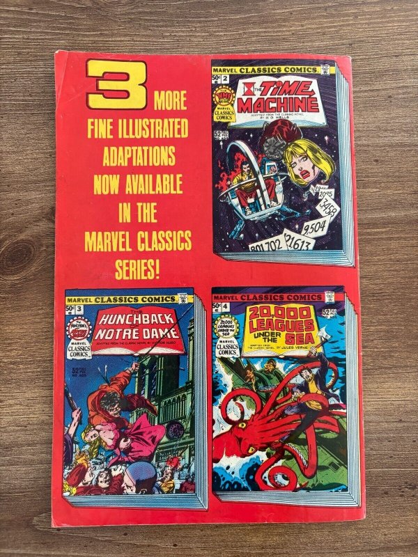 Marvel Classics Comics # 1 FN- Dr. Jekyl & Mr. Hyde Comic Book 4 J274