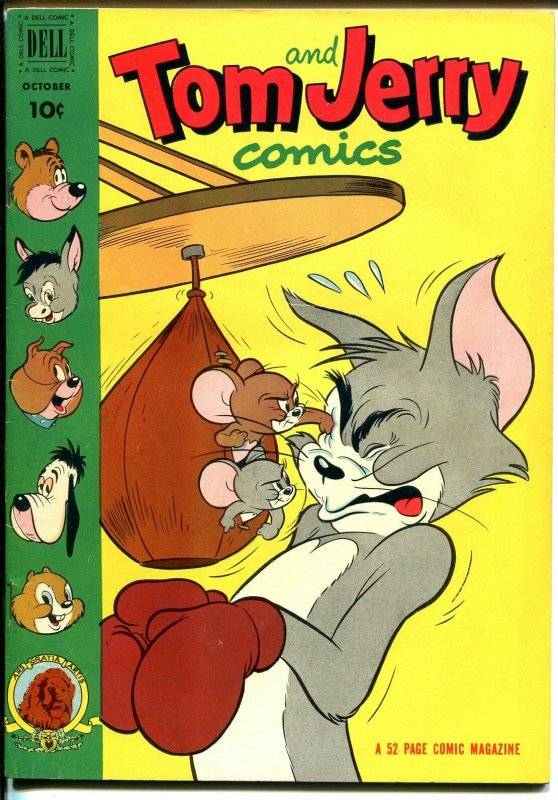 Tom & Jerry #99 1952-Barney Bear-boxing cover-Stan Musial-VF