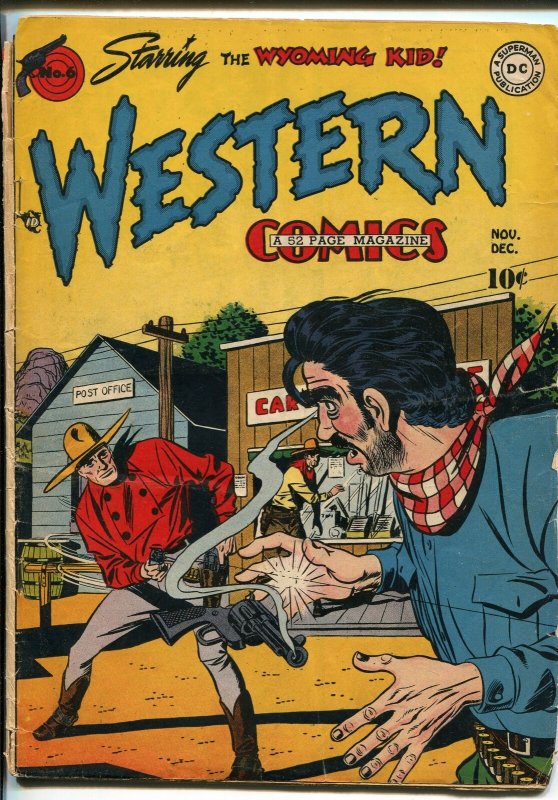 WESTERN #6 1948-DC-WYOMING KID-MARCUS WHITMAN-RODEO RICK-vg 