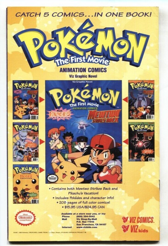 Pokemon the Movie 2000: The Power of One #1 Viz comics