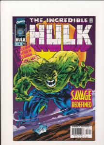 MARVEL COMICS SET of 2- INCREDIBLE HULK #447 NOV '96 2 COVERS! VF/NM (SIC349) 