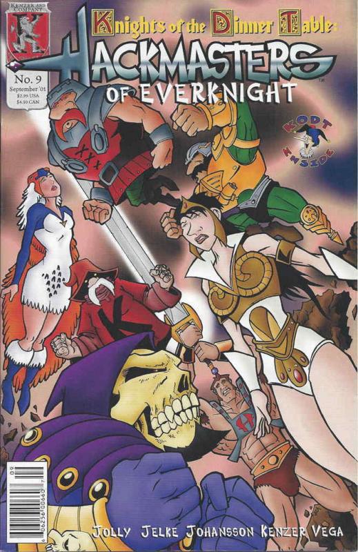 Hackmasters of EverKnight #9 VF/NM; Kenzer and Company | save on shipping - deta