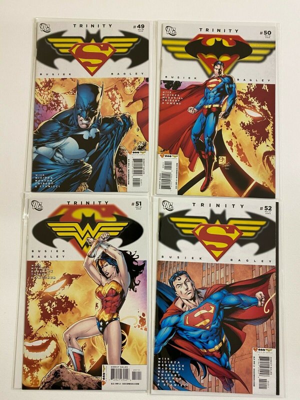 Trinity set from:#1-52 DC 52 different books average 8.0 VF (2008 to 2009)