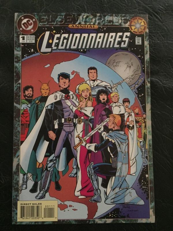 LEGIONNAIRES-- #1 + TRADING CARD--& #1 ANNUAL