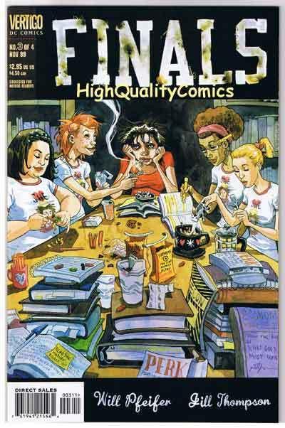 FINALS #3, NM+, Vertigo, Pfeifer, Thompson, 1999, more in store