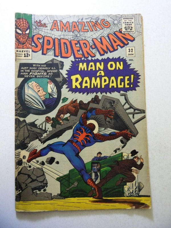 The Amazing Spider-Man #32 (1966) VG Condition