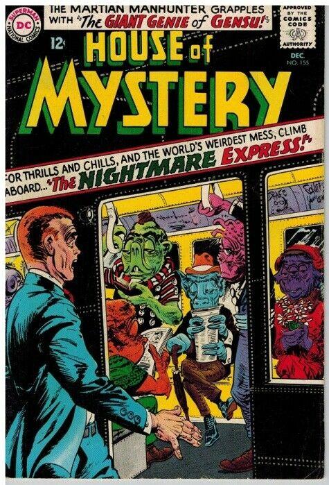 HOUSE OF MYSTERY 155 VG-F  December 1965