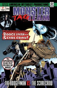 Monster Tag Team Boogeyman vs Scarecrow #1 C Variant Comic Book 2024 - AMP