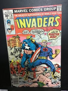 The Invaders #16 (1977) High-grade 1st Master Man! VF Wow