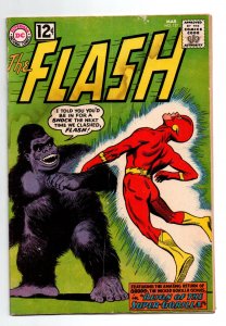 The Flash #127 - 1st Gorilla Grodd Cover - 1962 - (-VG)