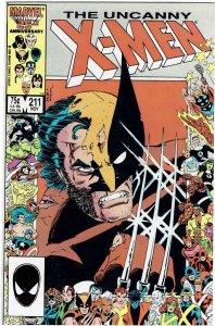 Uncanny X-Men #211 Chris Claremont John Romita Jr. 1st Marauders NM