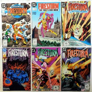 Firestorm, Nuclear Man Lot 6 #68, 72, 88, 96, 89, 87 1988 DC 1st Print Comics