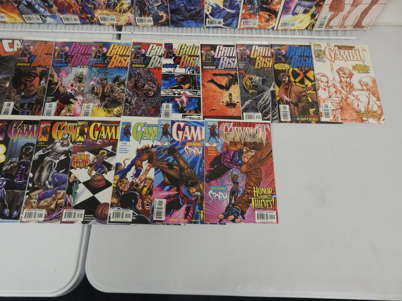 Huge Lot 130+ Comics W/ Cable, and Gambit!! Avg VF Condition!