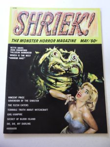 Shriek! The Monster Horror Magazine #1 VG+ Condition