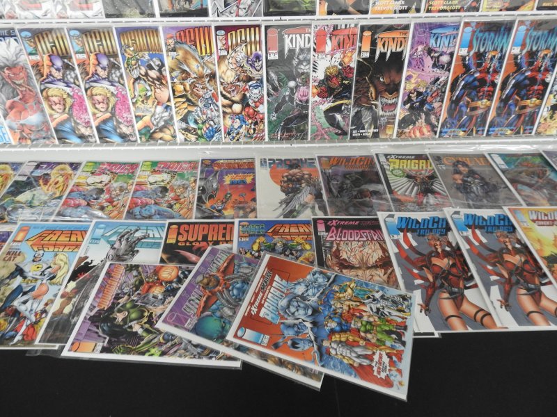 Huge Lot 140+ Comics W/ New Warriors, Savage Dragon, +More! Avg VF Condition!