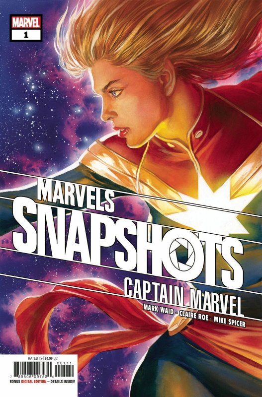 Marvels Snapshots Captain Marvel #1 (2021) NM 