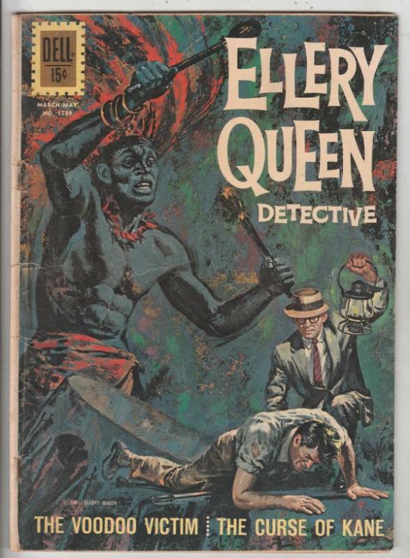 Four Color #1289 (May-62) VG Affordable-Grade Ellery Queen