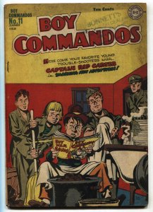 BOY COMMANDOS #11--Simon and Kirby--Golden-age--comic book