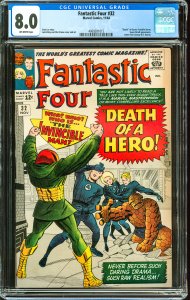 Fantastic Four #32 (1964) CGC Graded 8.0 - Super-Skrull App.