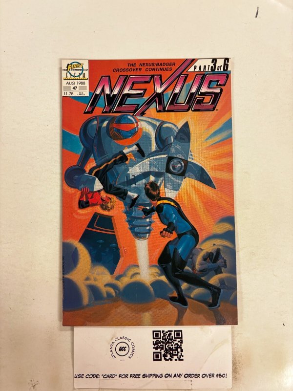Nexus #47 NM First  Comic Books Steve Rude Mike Baron 16 HH74