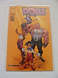 The Dollz 1 & 2 Dynamic Forces & My Comicshop.com Variant (2001, Image) LOT of 2