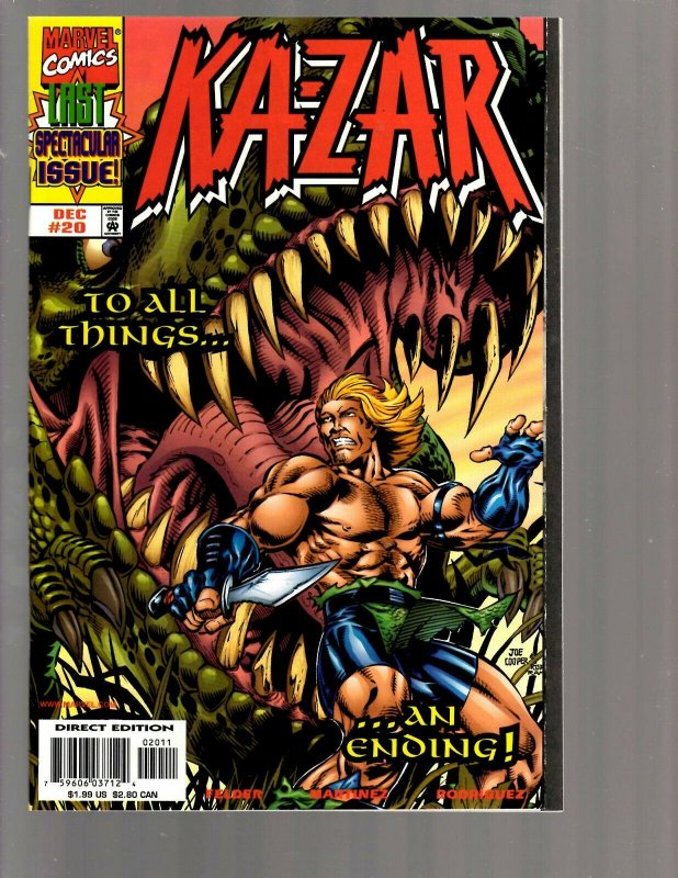 11 Marvel Comics Ka-Zar #16 17 18 19 20 Killraven #1 2 3 4 5 6 Barbarian GK34