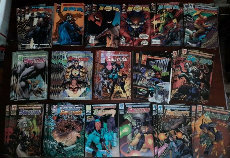 LOT over 300 Random Comic books Modern Era 1990s 50+ lbs loose Horror Duplicates 