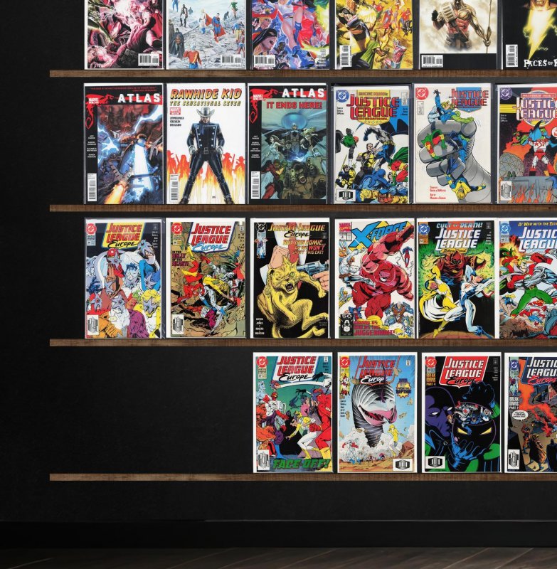 Huge Lot 150+ Comics with Unknown Soldier, Justice League International & More!