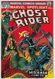 Marvel Spotlight on Ghost Rider 8 strict VF 8.0 High-Grade  C'ville Collection!!