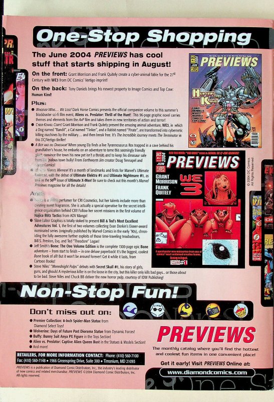 Comic Buyer's Guide #1595 Aug 2004 - Krause Publications 