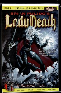 Brian Pulido's Lady Death: A Medieval Tale #4 (2003) Lady Death