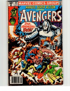 Marvel Super Action #28 (1981) The Avengers